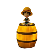One Piece Anime Monkey D. Luffy Lamp Light