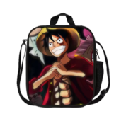 Anime One Piece Monkey D. Luffy Student Meal Bag