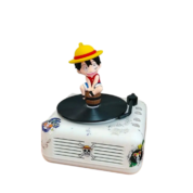 Anime One Piece Monkey D. Luffy Rotating Bluetooth Speaker