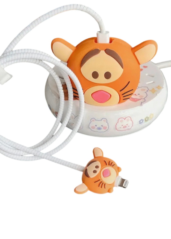 Anime Tiger iPhone USB Protective Rope