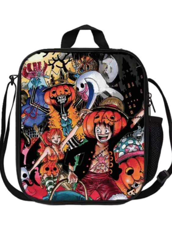 Anime One Piece Character Halloween Insulated Lunch Bag