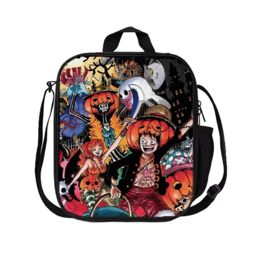 Anime One Piece Character Halloween Insulated Lunch Bag