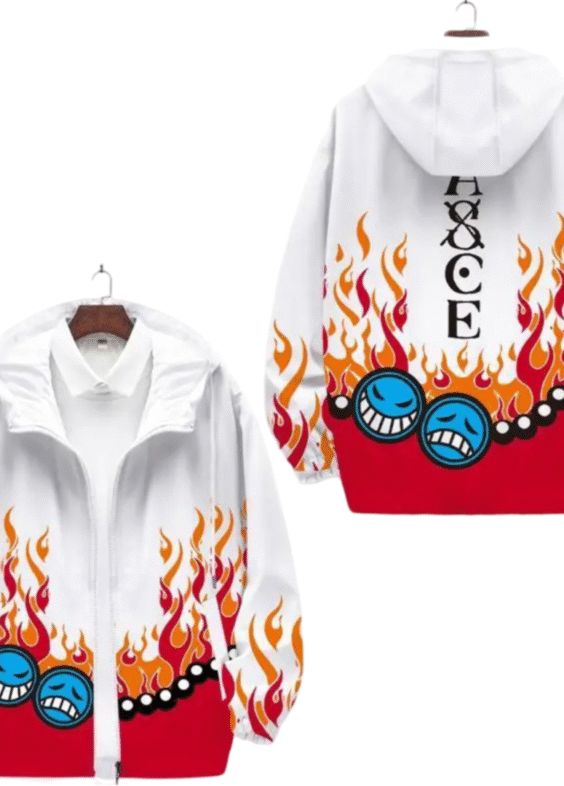 Anime One Piece Portgas D. Ace Hoodie