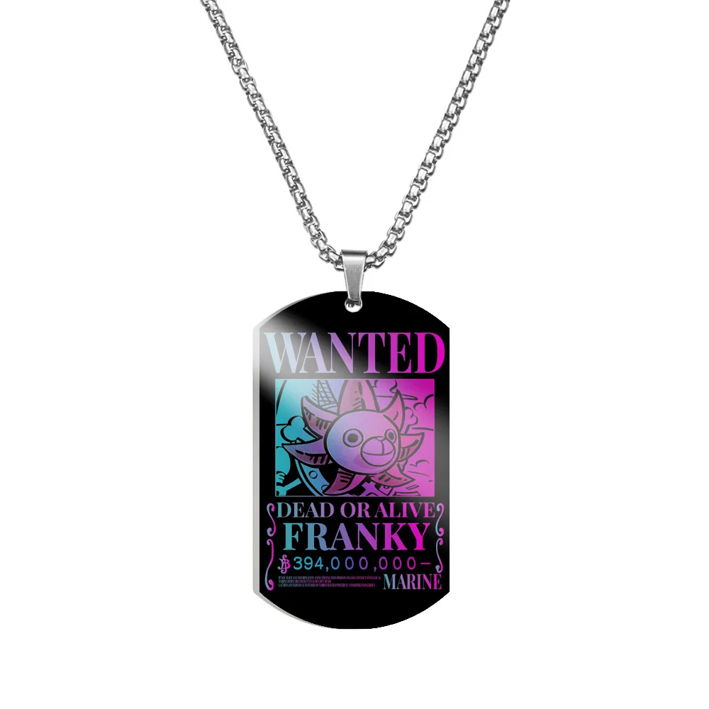 Anime One Piece Dead Or Alive Franky Necklace Anime One Piece Dead Or Alive Franky Necklace