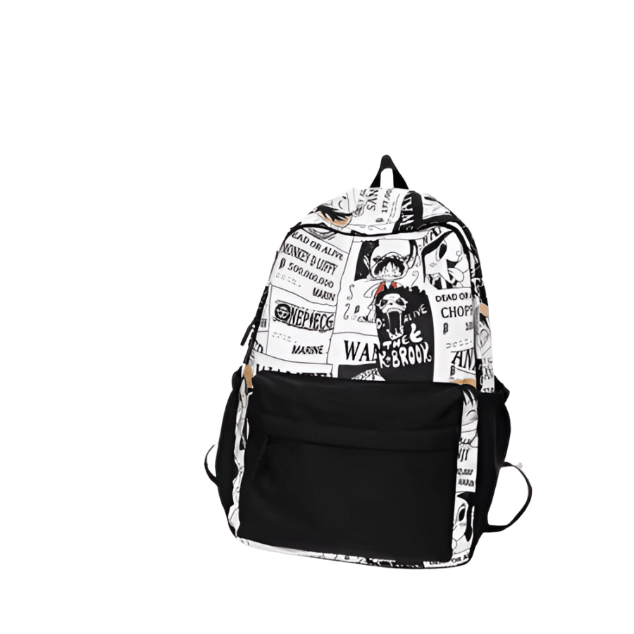 One Piece Anime Luffy Printed Backpack