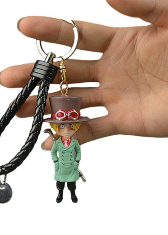 Anime One Piece Sabo Keychain