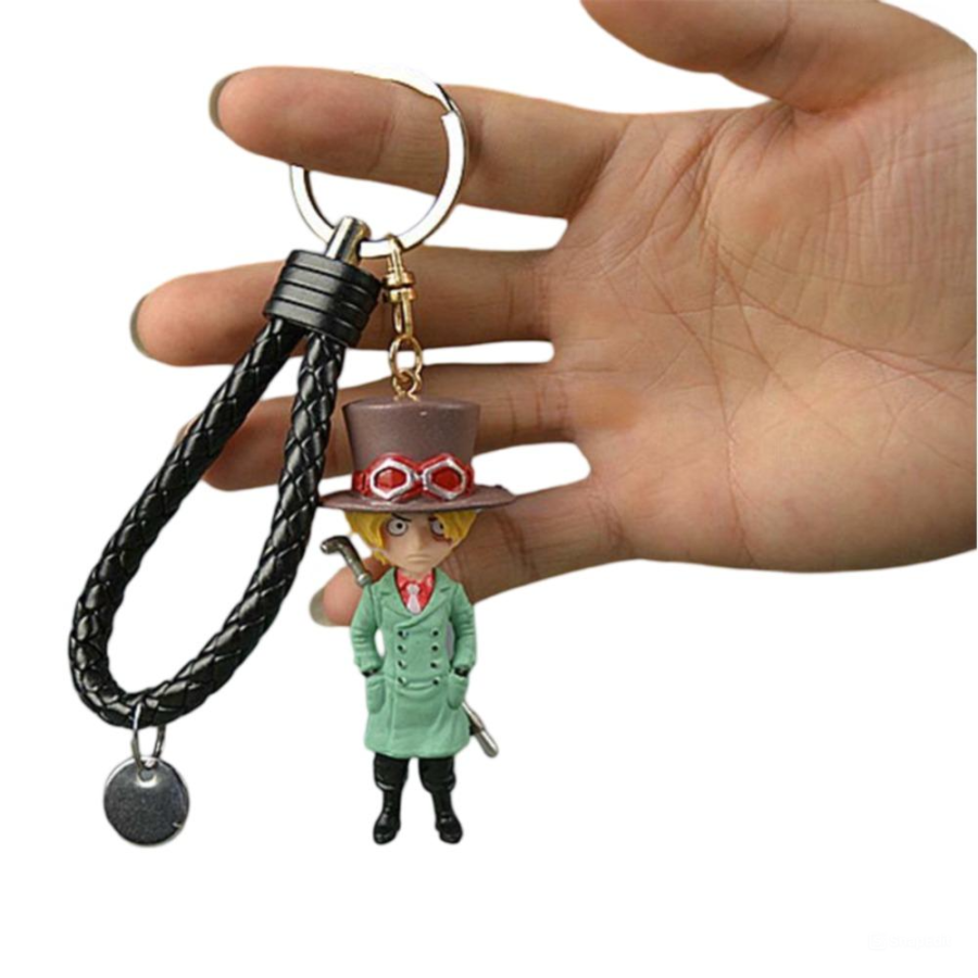 Anime One Piece Sabo Keychain