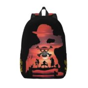 One Piece Anime Luffy Straw Hat Pirates Backpack