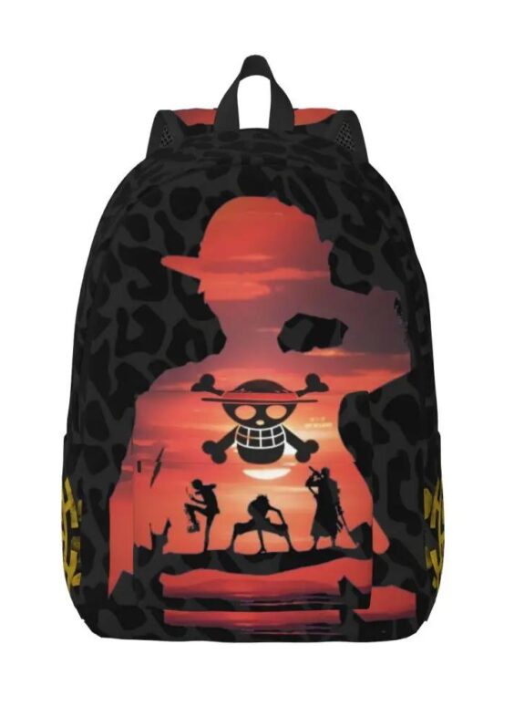 One Piece Anime Character Luffy Schoolbag