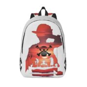 One Piece Anime Silhouette Schoolbag