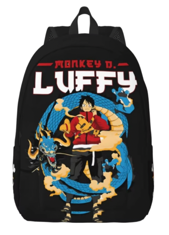 Anime One Piece Luffy X Kaido Backpack