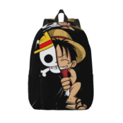 Anime One Piece Monkey D. Luffy And Flag Backpack