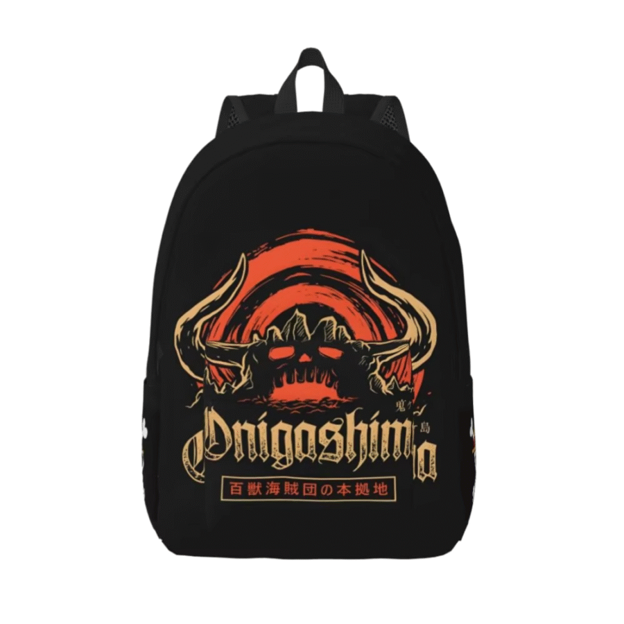 Anime One Piece Onigashima Backpack Anime One Piece Onigashima Backpack