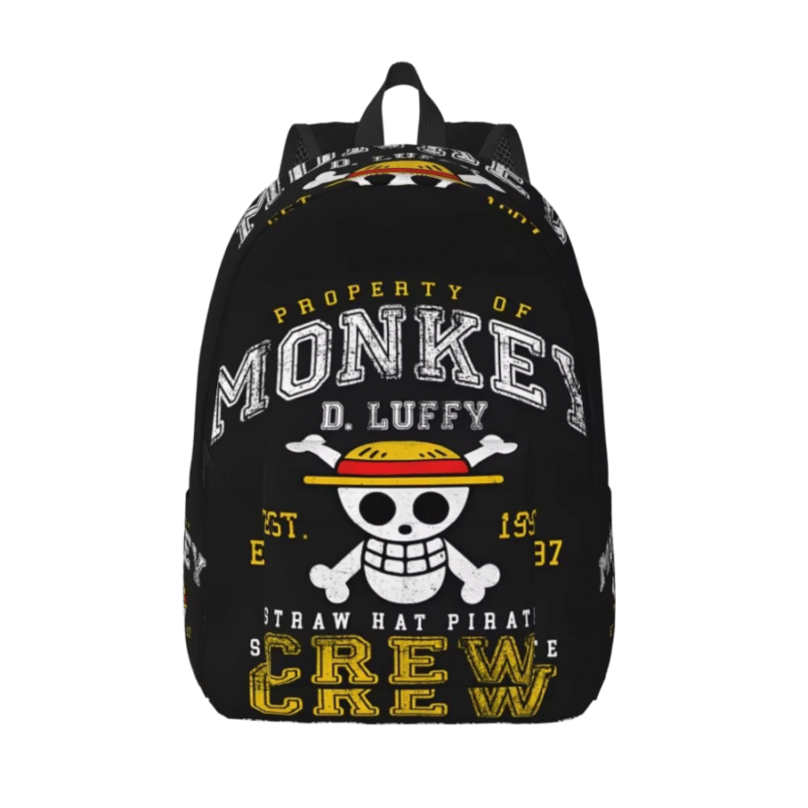 Anime One Piece Straw Hat Pirates Crew Backpack Anime One Piece Straw Hat Pirates Crew Backpack