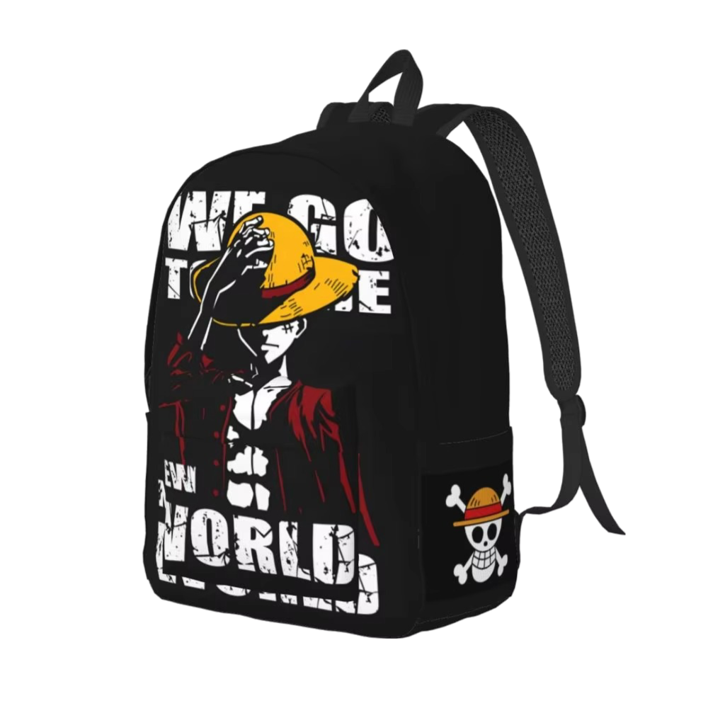 One Piece Monkey D. Luffy Anime Student Backpack One Piece Monkey D. Luffy Anime Student Backpack