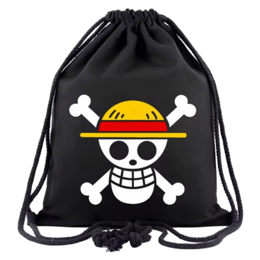 Anime One Piece Straw Hat Pirates Drawstring Bag Anime One Piece Straw Hat Pirates Drawstring Bag