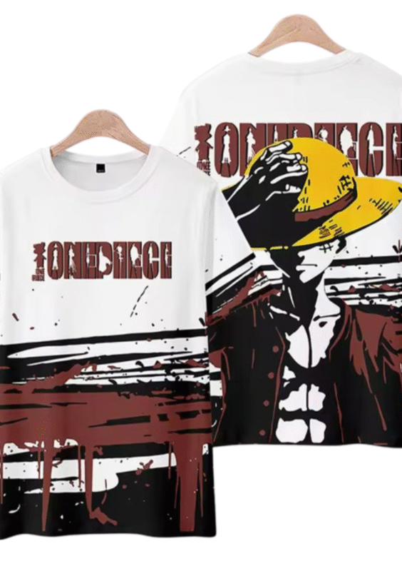 One Piece Anime Luffy Short-Sleeve T-Shirt