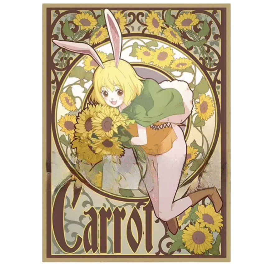 Anime One Piece Carrot Fanart Flash Card Anime One Piece Carrot Fanart Flash Card