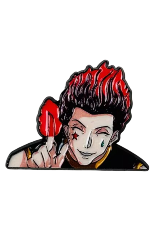Anime Hunter X Hunter Hisoka Morow Enamel Pin