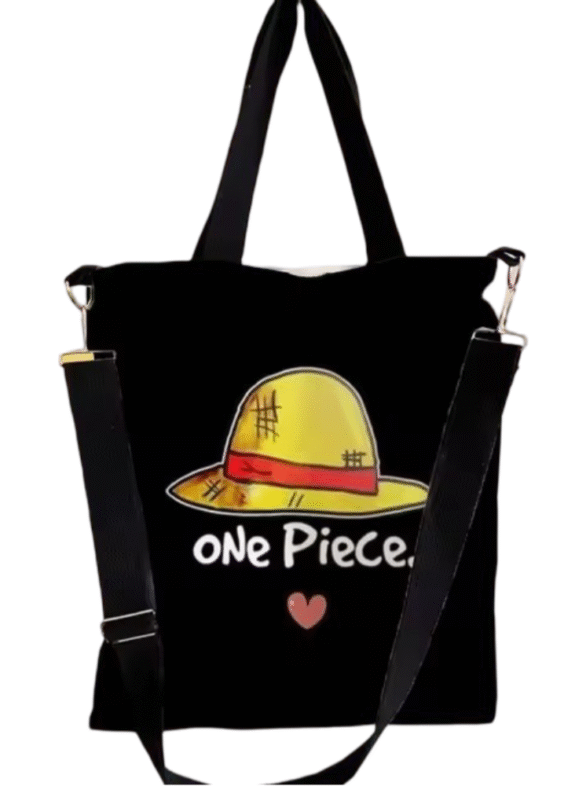 Anime One Piece Monkey D. Luffy Hat Crossbody Bag