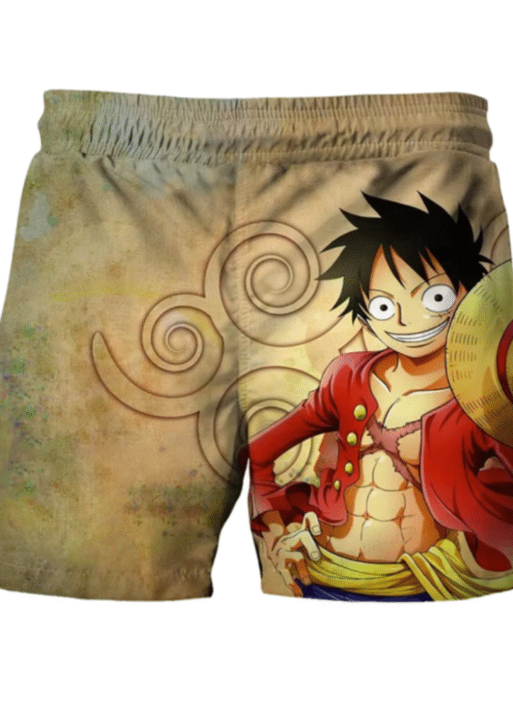 One Piece Anime Monkey D. Luffy Shorts