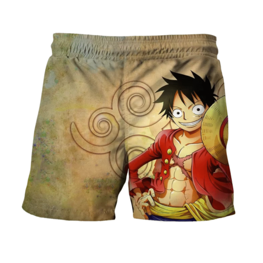 One Piece Anime Monkey D. Luffy Shorts One Piece Anime Monkey D. Luffy Shorts