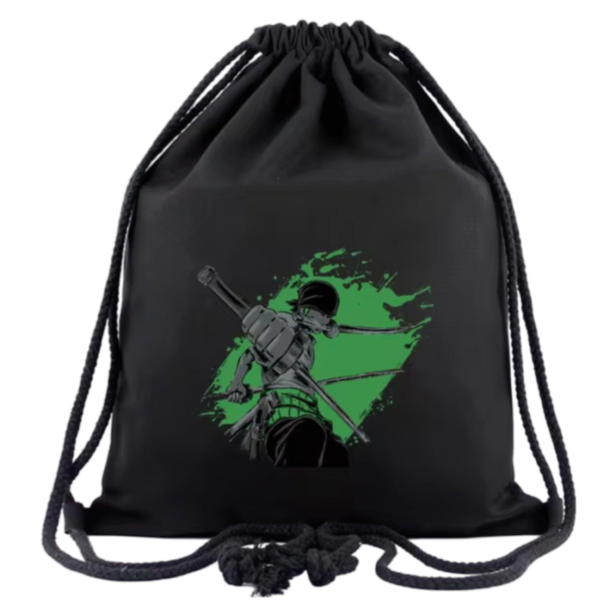 One Piece Anime Roronoa Zoro Drawstring Bag One Piece Anime Roronoa Zoro Drawstring Bag