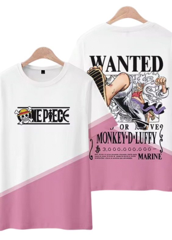 Anime One Piece Dead Or Alive Luffy T-Shirt