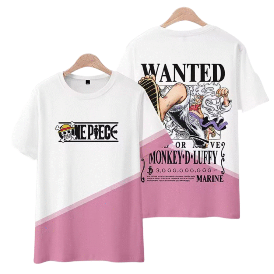 Anime One Piece Dead Or Alive Luffy T-Shirt Anime One Piece Dead Or Alive Luffy T-Shirt