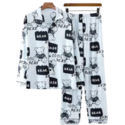 Cartoon Cool Bear Pajama