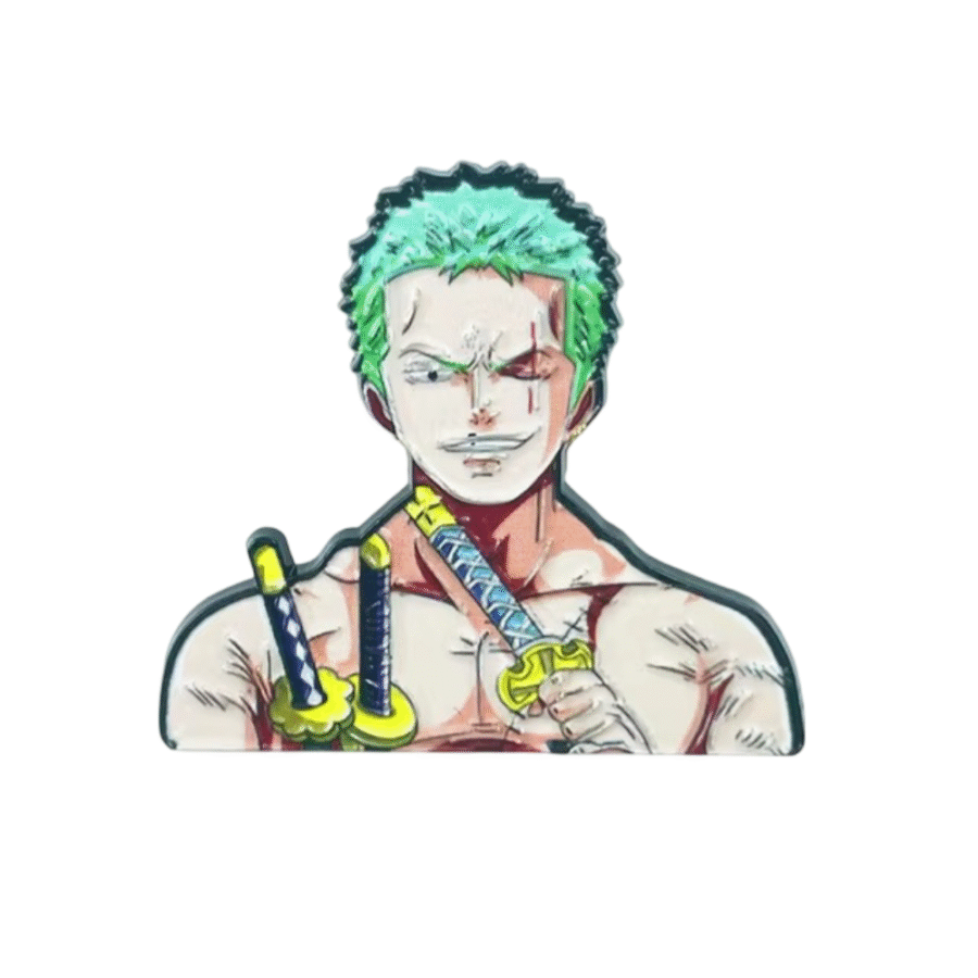 Anime One Piece Roronoa Zoro Enamel Pin Anime One Piece Roronoa Zoro Enamel Pin