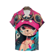 Anime One Piece Tony Tony Chopper Short Sleeve Summer T-Shirt