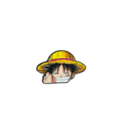 Anime One Piece Monkey D. Luffy Backpack Brooch
