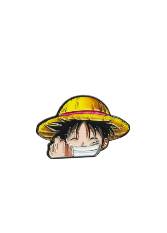 Anime One Piece Monkey D. Luffy Backpack Brooch