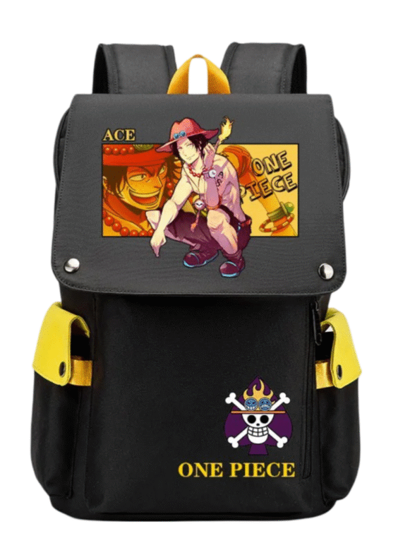 Anime One Piece Portgas D. Ace Student Backpack