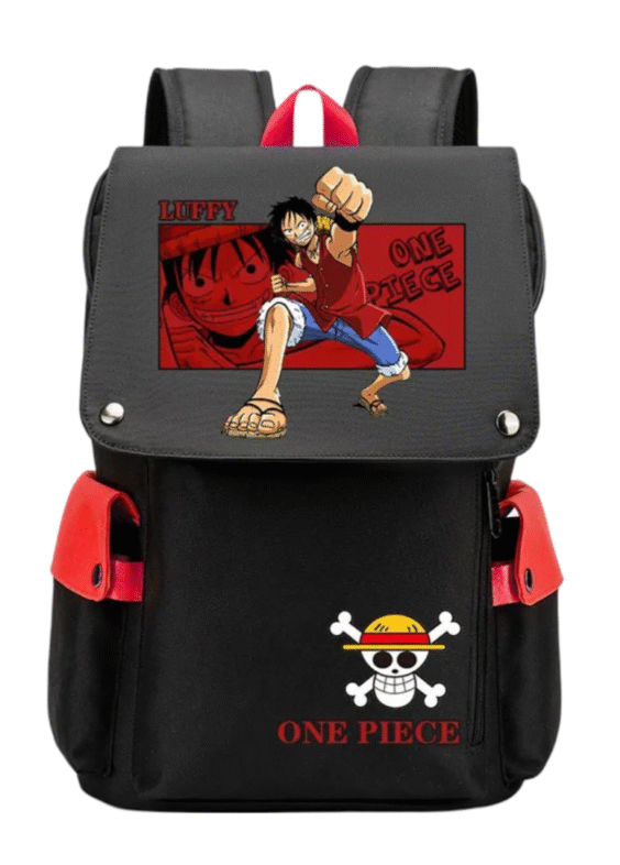 Anime One Piece Monkey D. Luffy Student Backpack