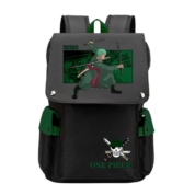 Anime One Piece Roronoa Zoro Student Backpack