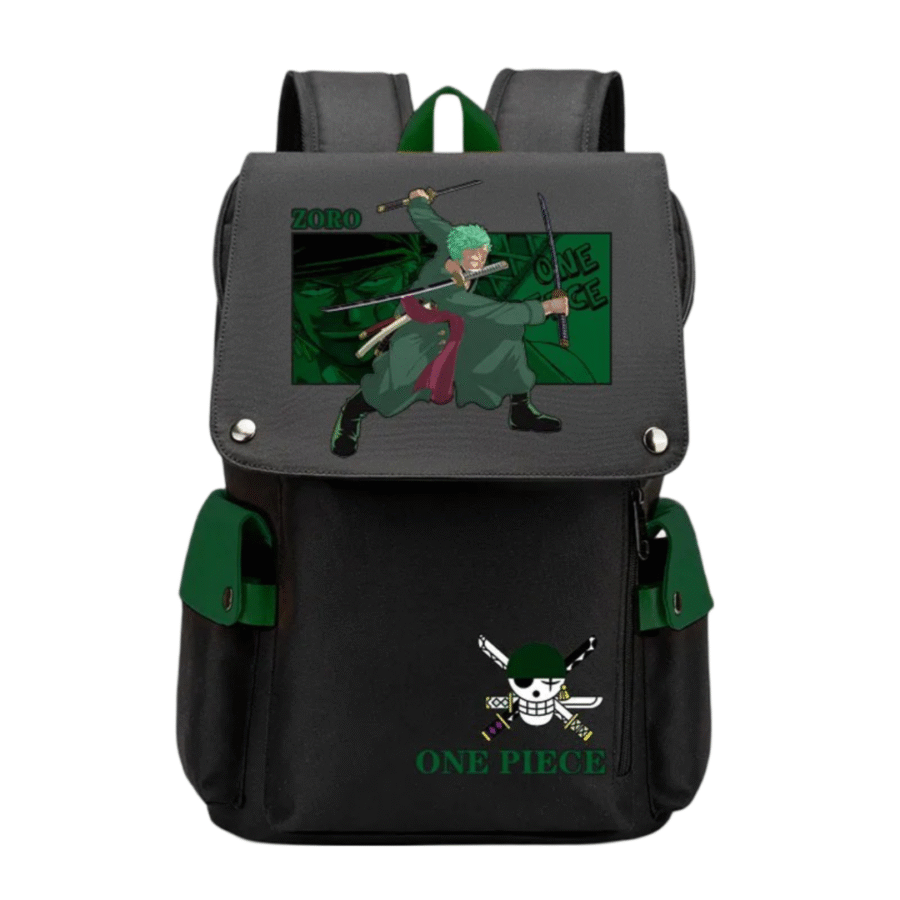 Anime One Piece Roronoa Zoro Student Backpack Anime One Piece Roronoa Zoro Student Backpack