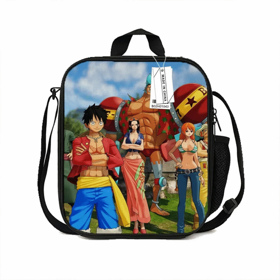 Anime One Piece Character Insulated Lunch Bag Anime One Piece Character Insulated Lunch Bag