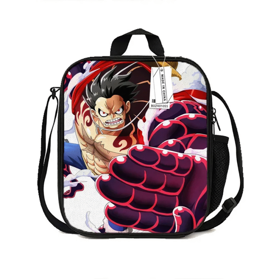One Piece Anime Monkey D. Luffy Gear 4 Lunch Bag One Piece Anime Monkey D. Luffy Gear 4 Lunch Bag