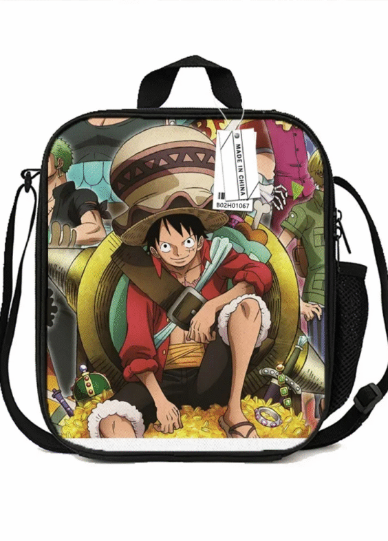 Monkey D. Luffy Anime Insulated Lunch Bag