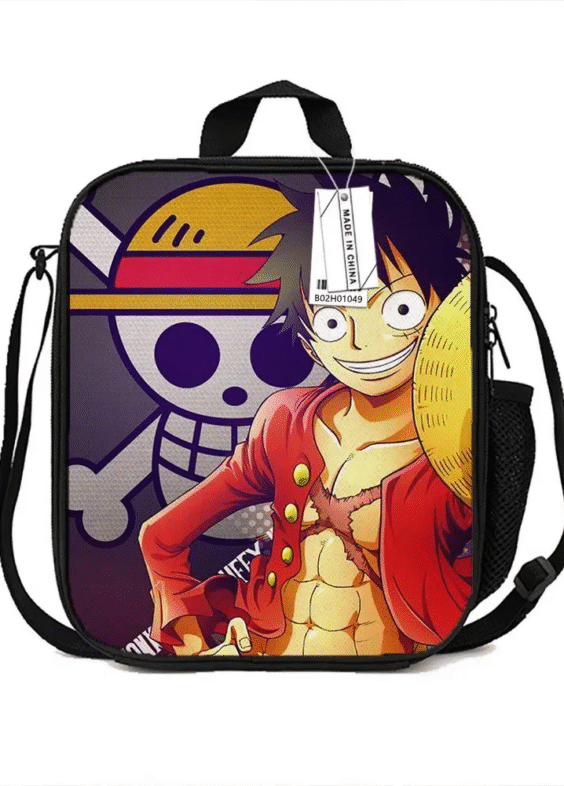 One Piece Anime Monkey D. Luffy Insulated Lunch Bag