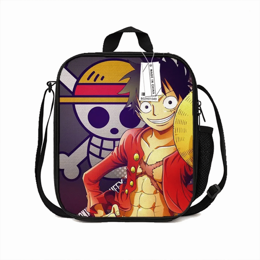 One Piece Anime Monkey D. Luffy Insulated Lunch Bag One Piece Anime Monkey D. Luffy Insulated Lunch Bag