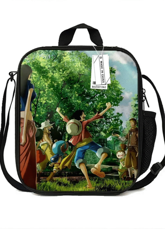 Anime One Piece Character Insulated Meal Bag