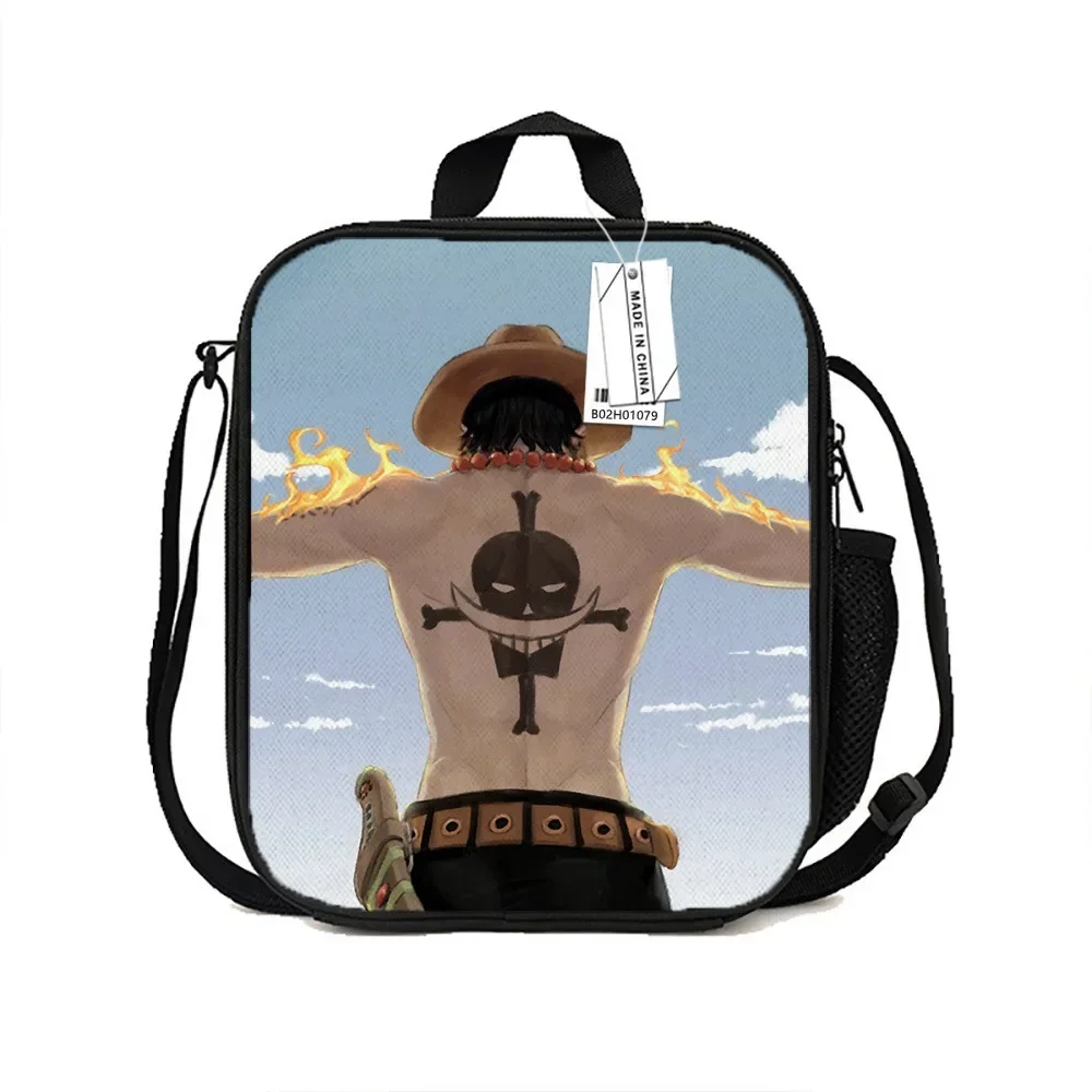 Anime One Piece Portgas D. Ace Lunch Bag Anime One Piece Portgas D. Ace Lunch Bag