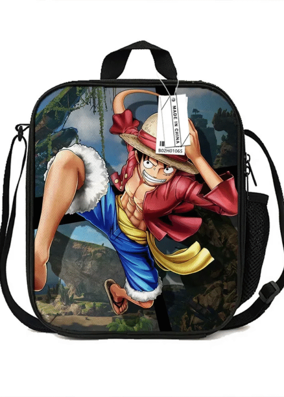 One Piece Monkey D. Luffy Insulated Anime Lunch Bag
