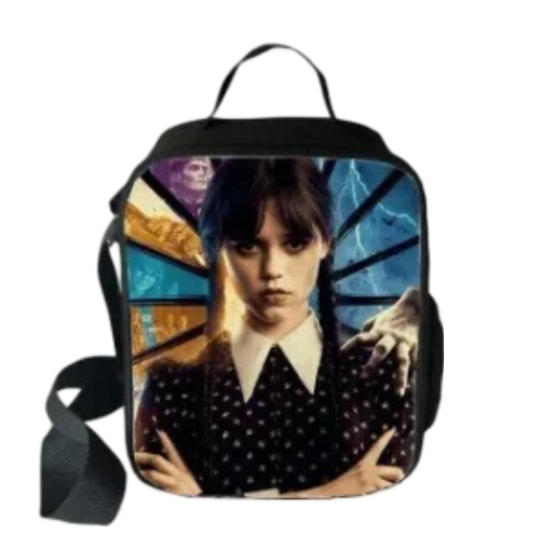 Anime Wednesday Addams Lunch Bag Anime Wednesday Addams Lunch Bag
