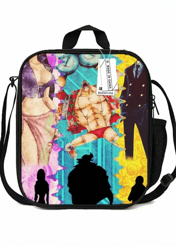 One Piece Anime Character Lunch Bag