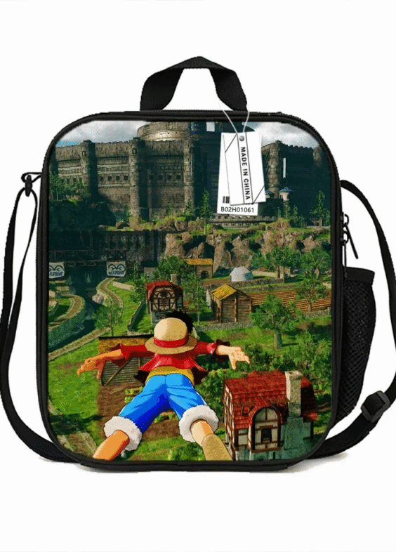 Monkey D. Luffy Anime Insulated Meal Bag