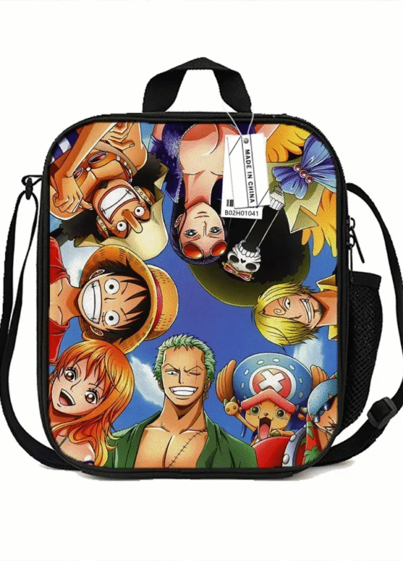 One Piece Character Insulated Anime Lunch Bag